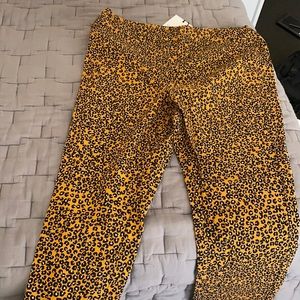 cheetah pants